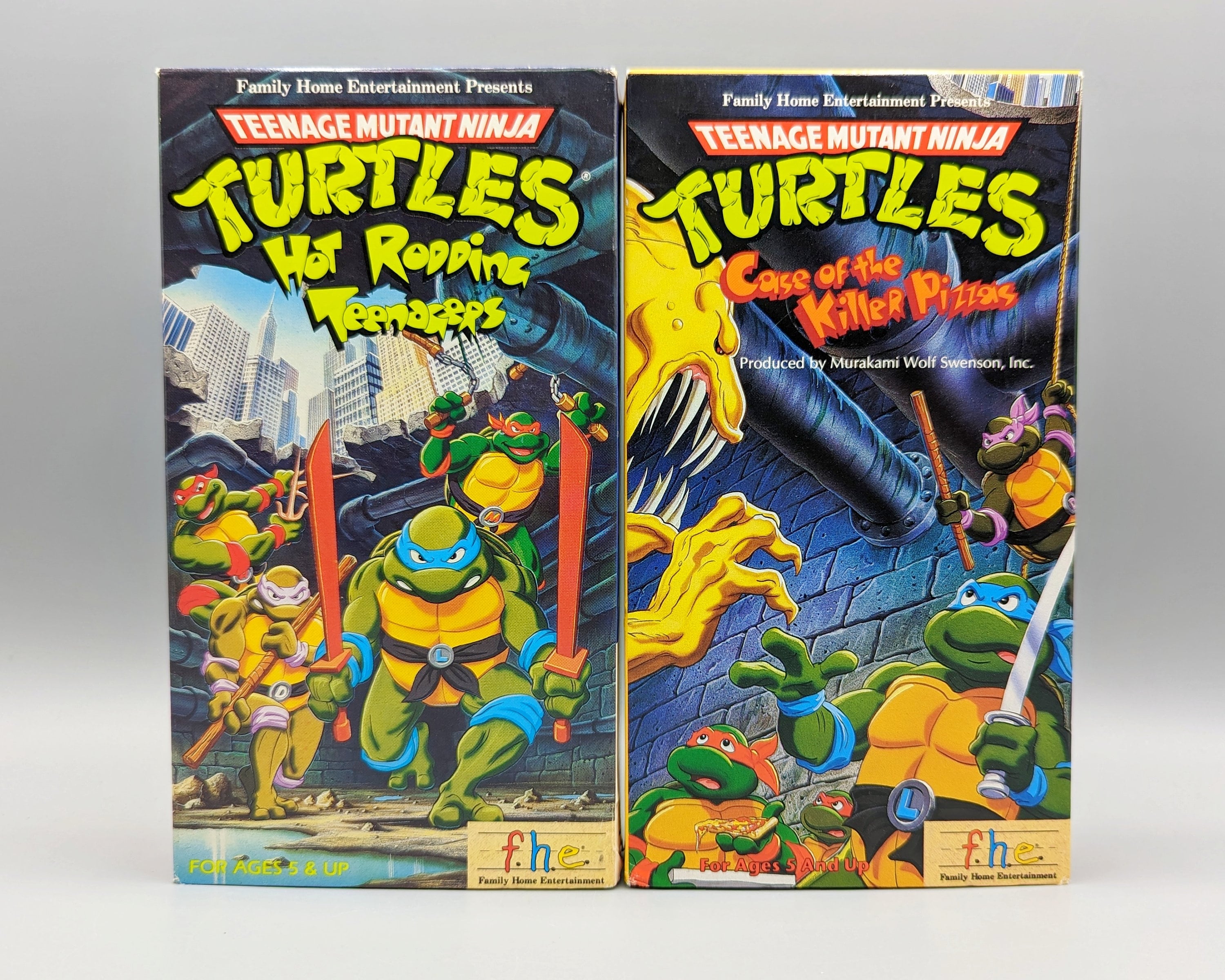 Burger King Kids Club Teenage Mutant Ninja Turtles VHS, 56 OFF