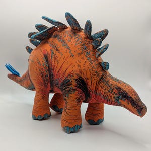 Vintage 1992 Determined Productions Applause Dinosaur Stegosaurus