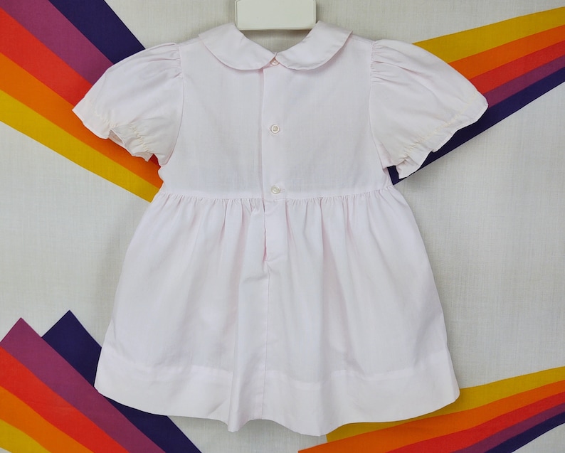 Vintage Baby Dress Set Vintage Toddler Dress Matching Bloomers Shorts Pink Dress Lace Baby Dress 2T 24M 24 Months