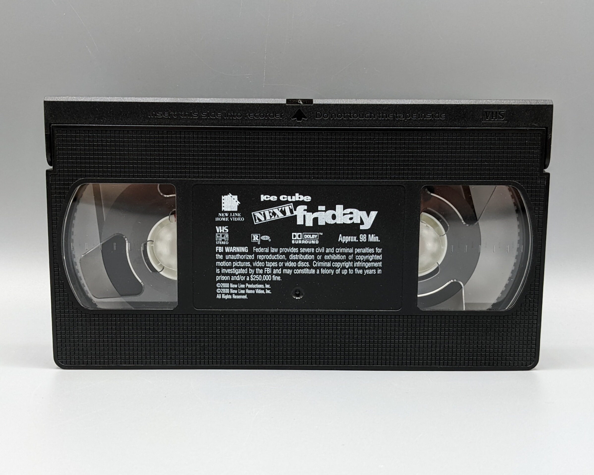 激レア 新品未開封 アイスキューブ Friday 3本セット VHSテープ