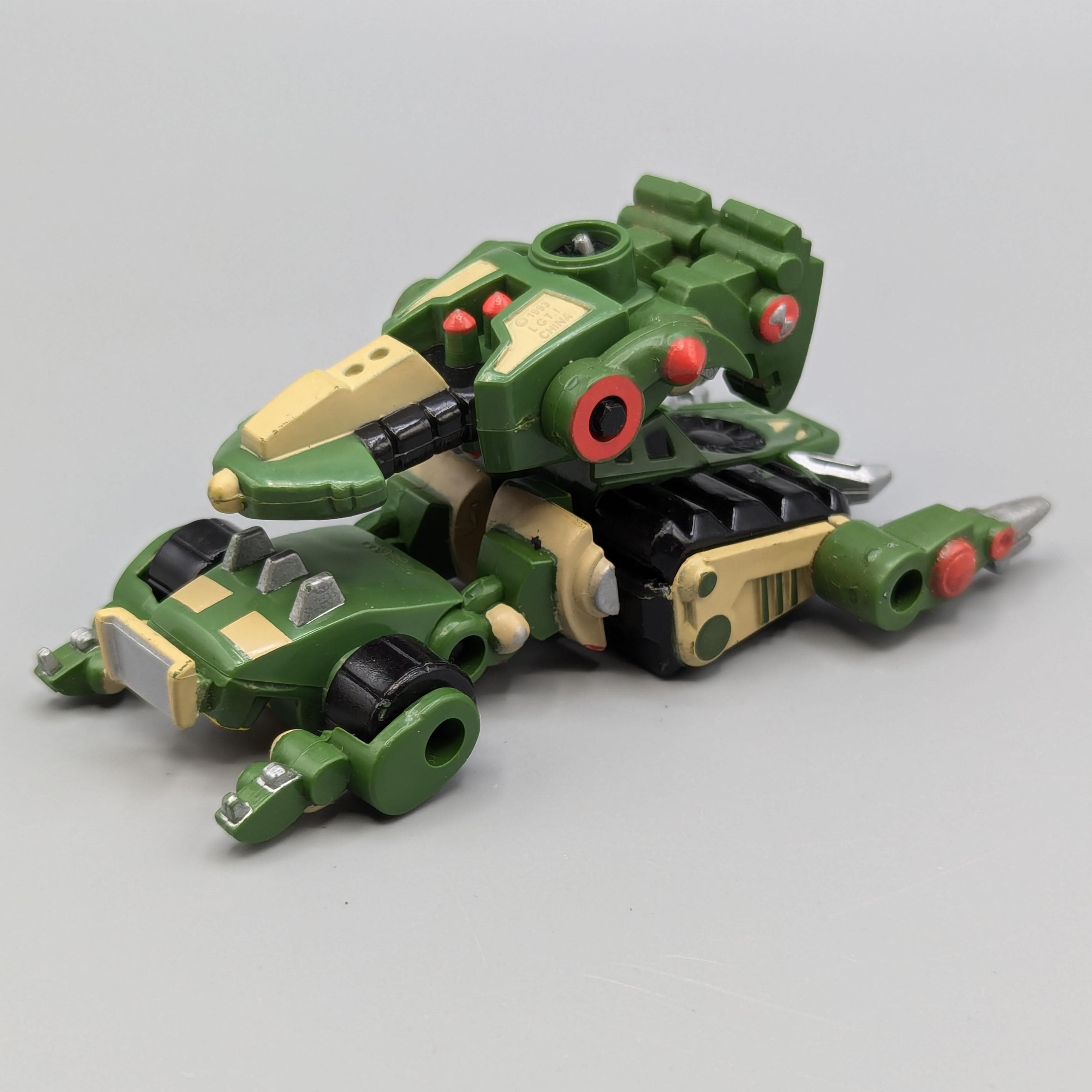 Vintage 1994 Galoob Micro Machines ZBOTS Vehicle Bazooka Linkbots