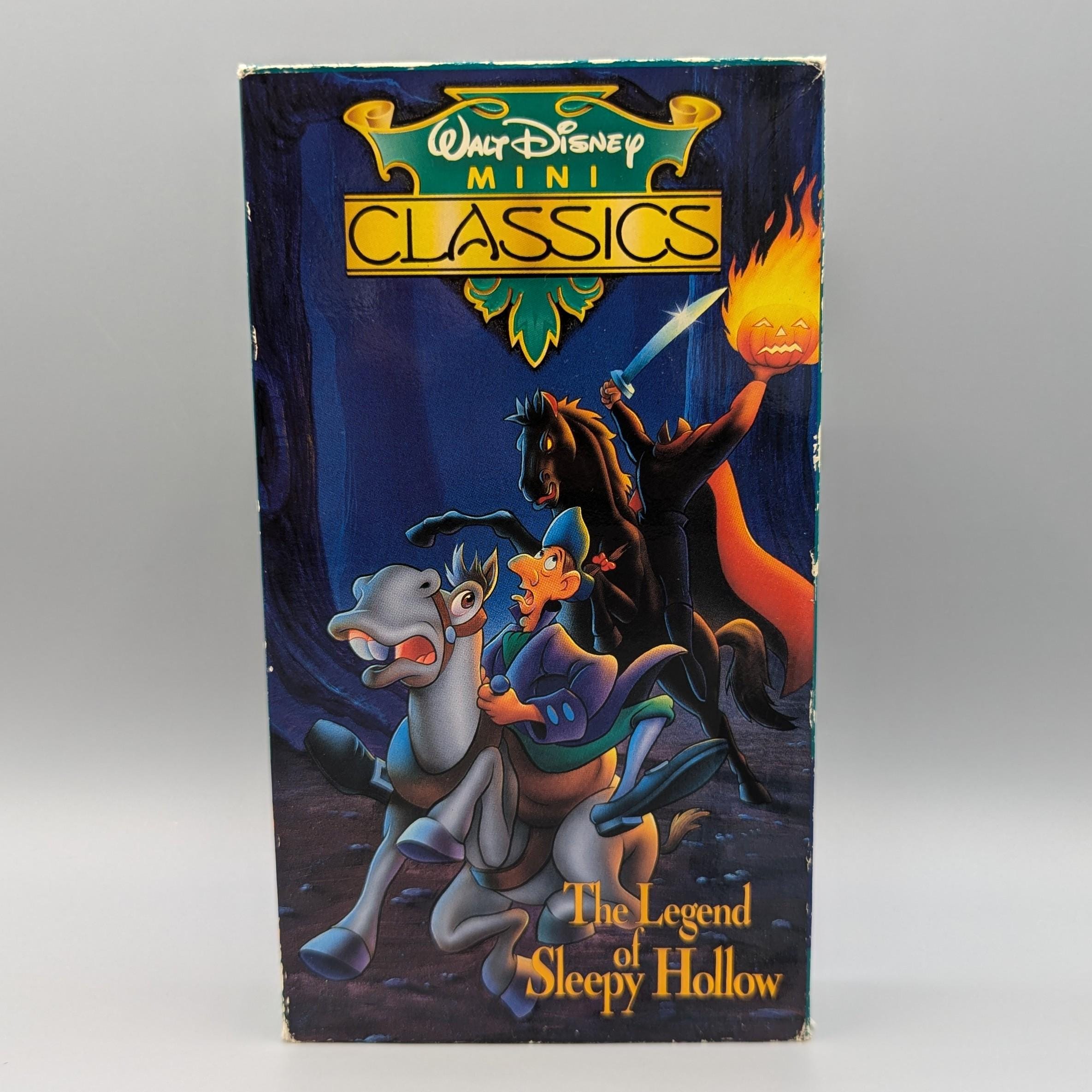 Walt Disney Mini Cartoon Classics VHS the Legend of Sleepy