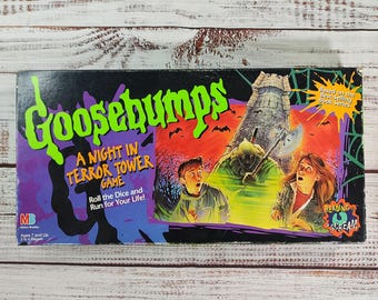 Juego de mesa Goosebumps de 1996, Una noche de terror, Tower Games / Juego de mesa Milton Bradley