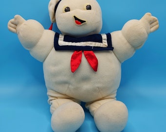 Kenner Vintage Ghostbusters Stay-Puft Puff Marshmallow Man Plush 1980s 80s / Retro Stuffed Animal / Stuffed Toy