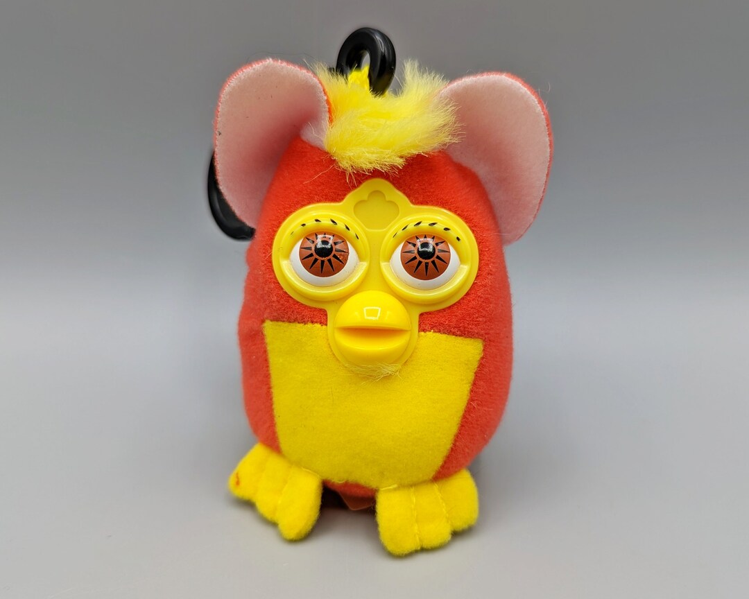 Vintage Mcdonalds Furby Keychain / Furby Key Chain / Year 2000 / Retro