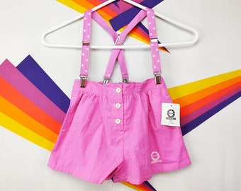 Baby Vintage Polka Dot Overall and Hat Set