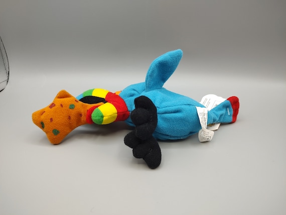 Vintage 1997 Meanies Series 1 Hurley the Toucan Bird Puking Plush