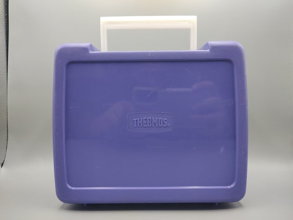 Barney & Baby Bop 1992 Vintage Purple Lunch Box T… - image 4