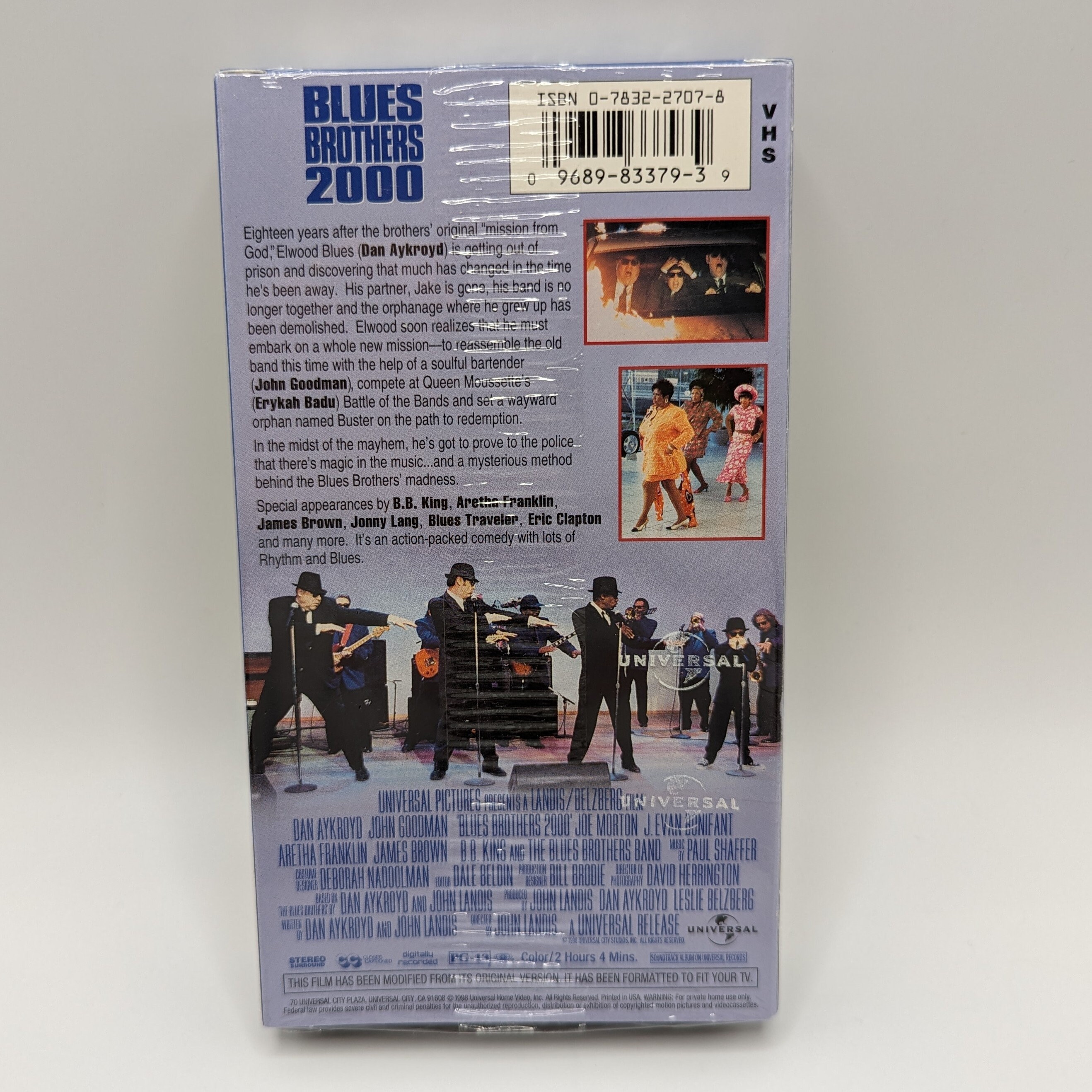 Blues Brothers 2000 VHS SEALED / Vintage Video VHS Tape / Retro