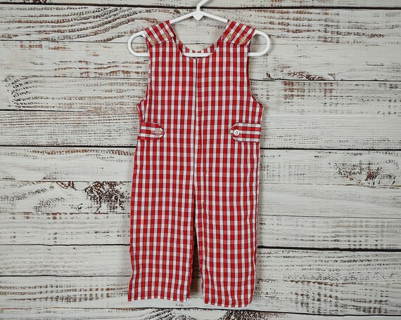 Vintage Baby Jumper Infant Cotton Overall Baby Overalls Outfit