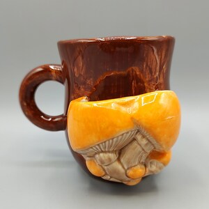 1980s Brown Mug - Etsy