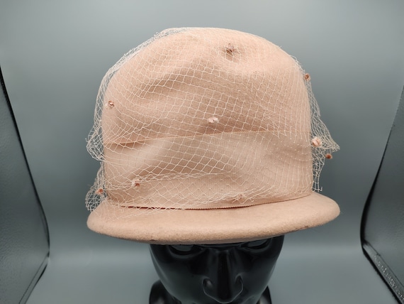 Vintage Wool Hat / 1950s 50s / Dress Hat / Fancy … - image 2