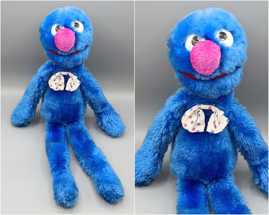 Vintage Grover Stuffed Animal / Sesame Street / 1990s 90s / Etsy