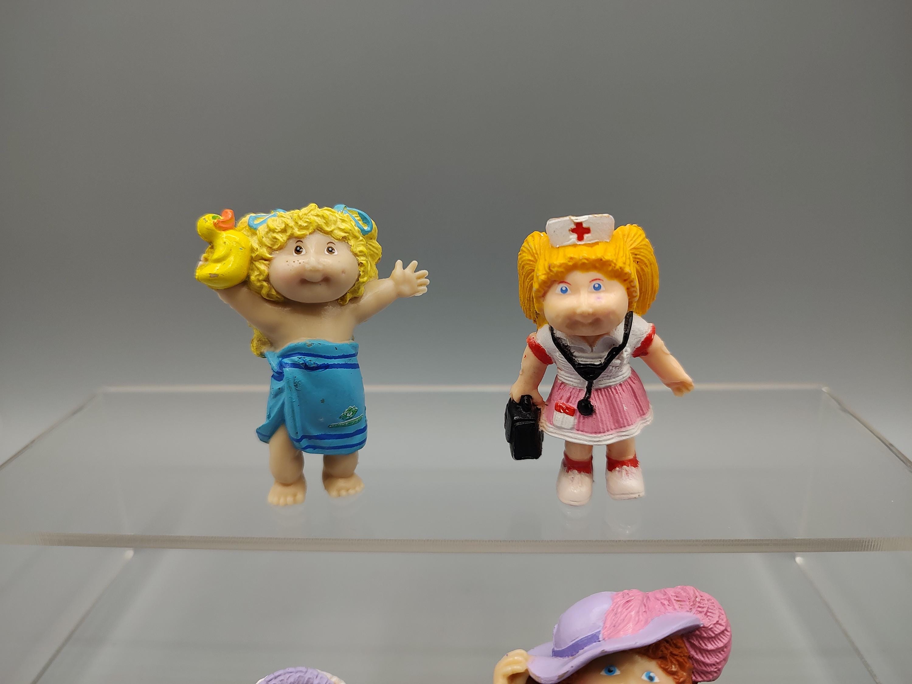 Vintage Cabbage Patch Kids Dolls / LOT of 4 / Retro CPK PVC