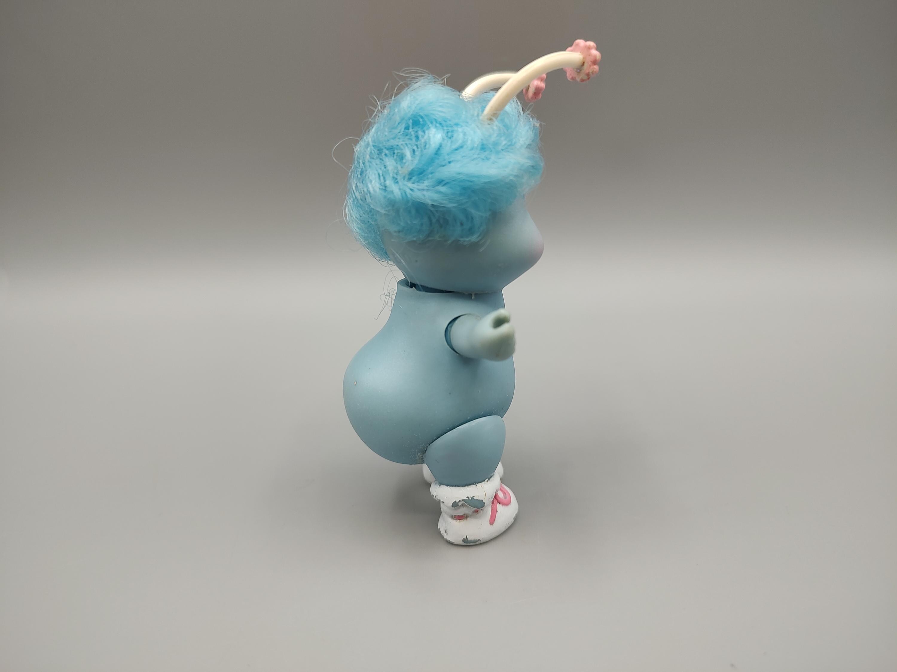 Vintage Blinkins Baby Twinkle Bug LJN Toys 1985 Blue 4 Inch
