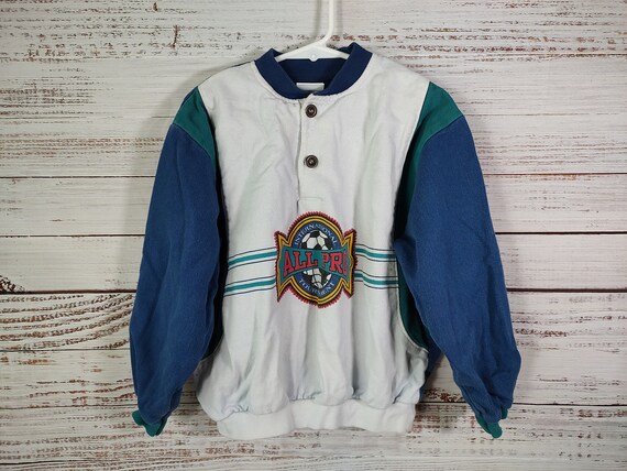 Vintage Kids Sweater Oshkosh B'Gosh Denim Sweater… - image 2