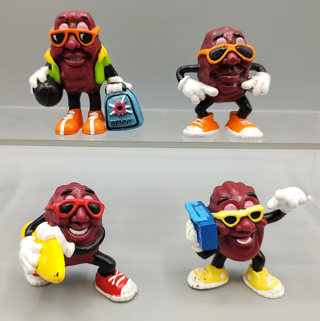 Vintage California Raisins / Small Figure / Retro Action Figure ...
