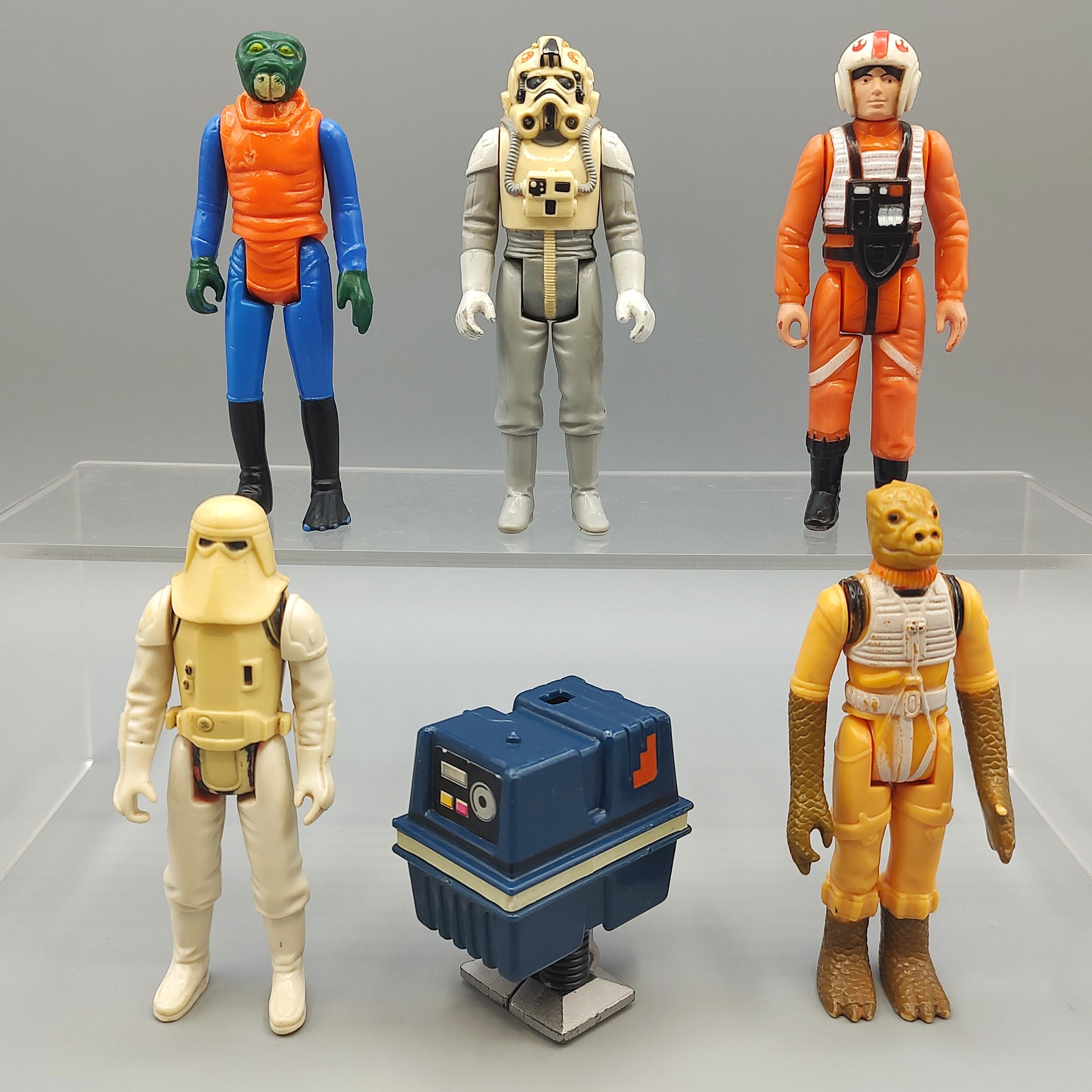 Vintage Kenner STAR WARS Original Action Figures / Retro Action