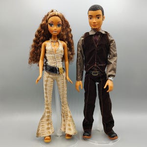 My Scene Barbie / Vintage Fashion Doll / Retro Toy / 2000s 00s y2k / Night on the Town Madison and Sutton