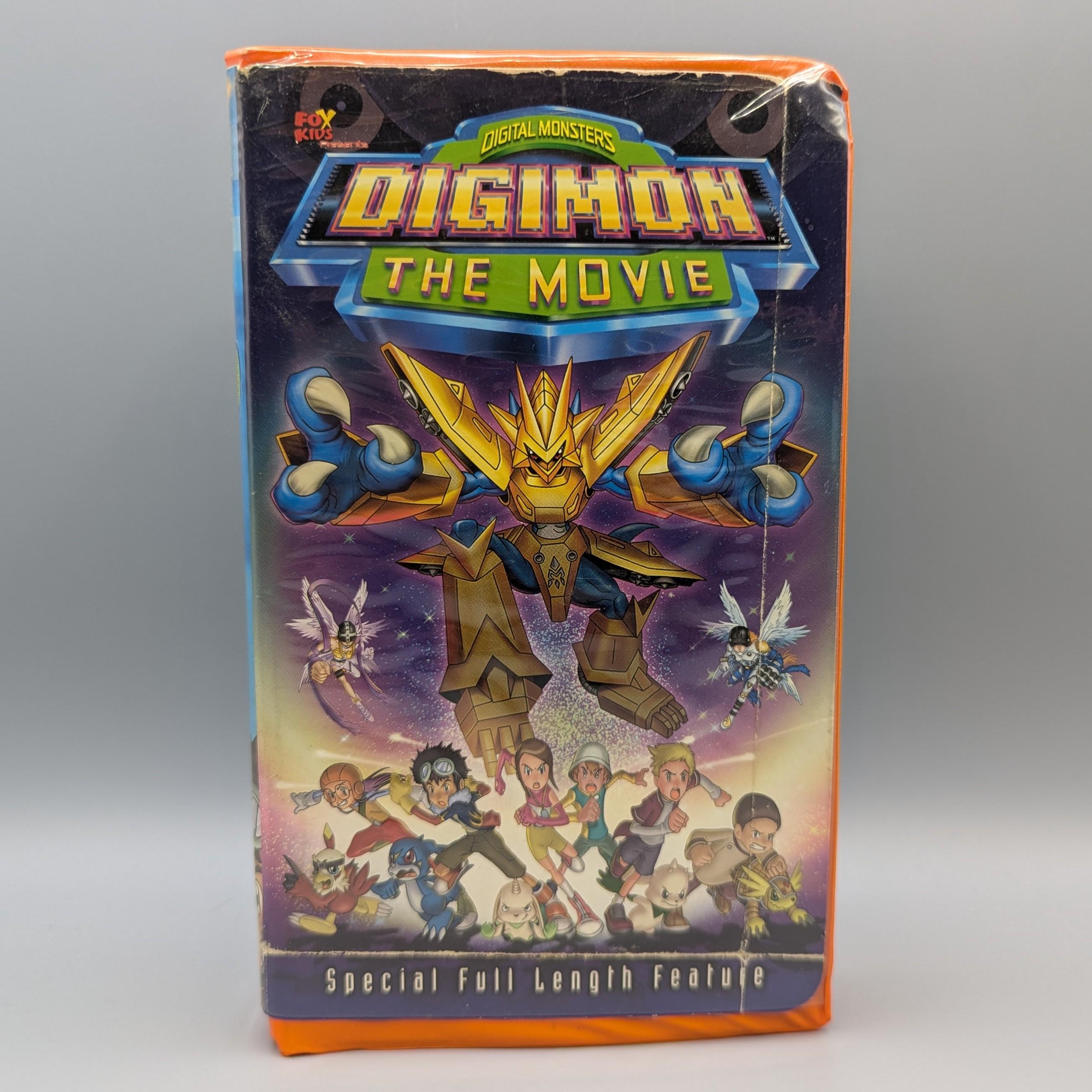 Digimon the Movie 2000 VHS / Vintage Video Cartoon Anime VHS Tape