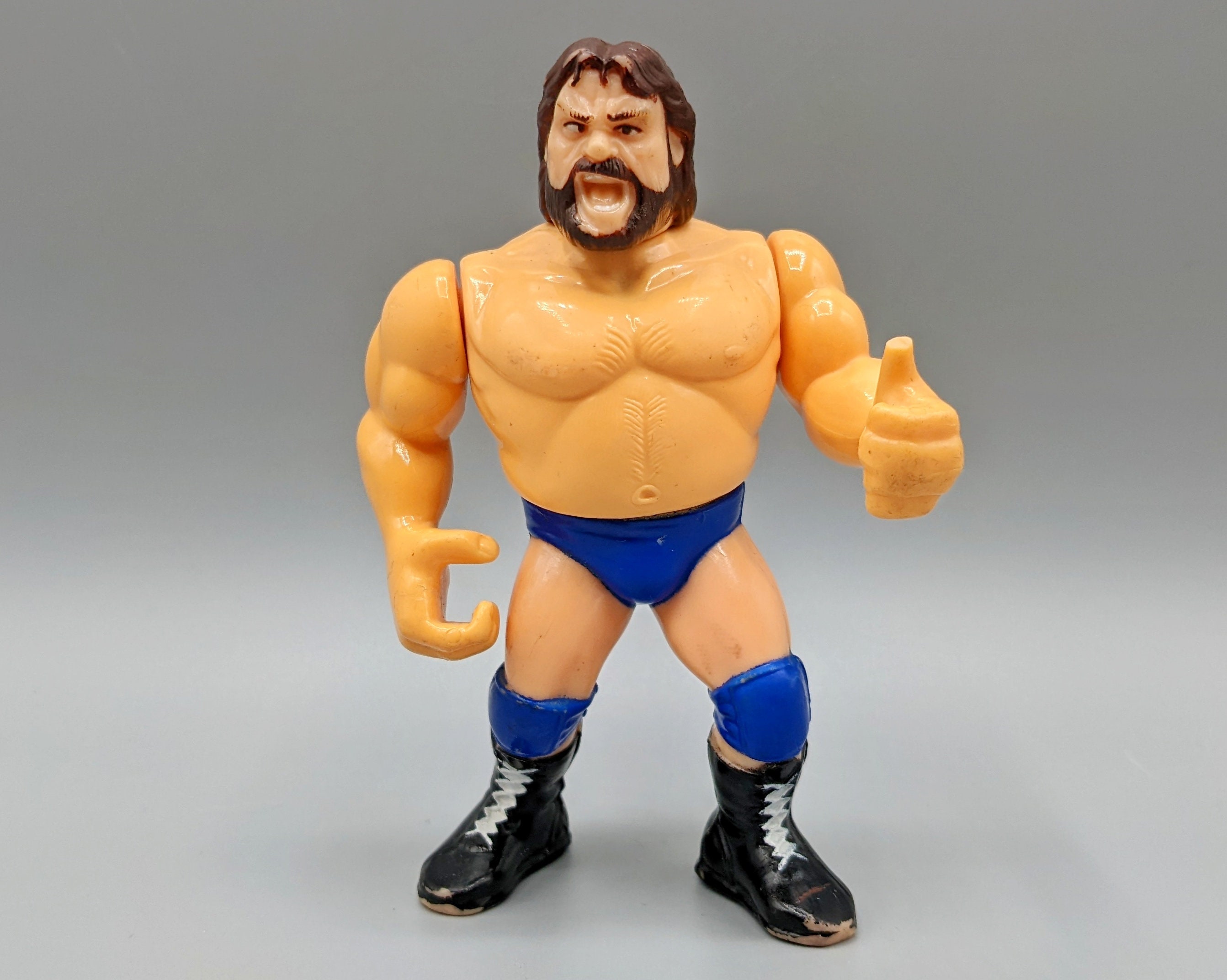 Hacksaw Jim Duggan 1991 Action Figure / Hasbro Titan Sports Etsy