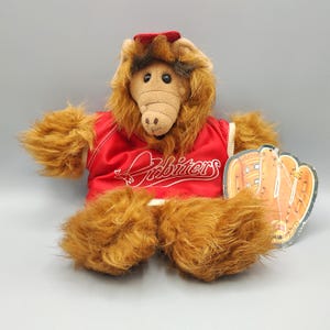 Vintage Alf Hand Puppet / 1988 / Baseball The Orbiters / 1980s 80s / Alien Life Form