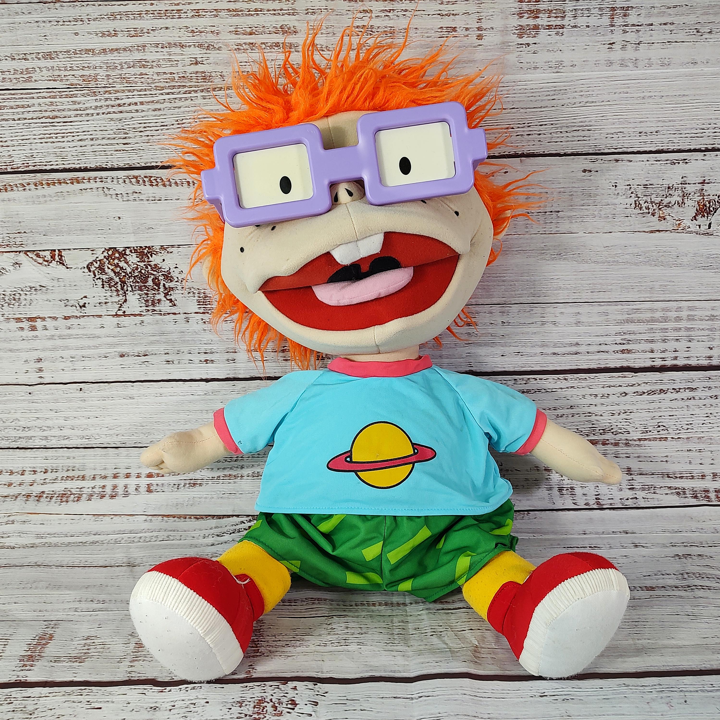 Vintage 1997 Chuckie Finster Rugrats Large Jumbo 24 Inch Plush