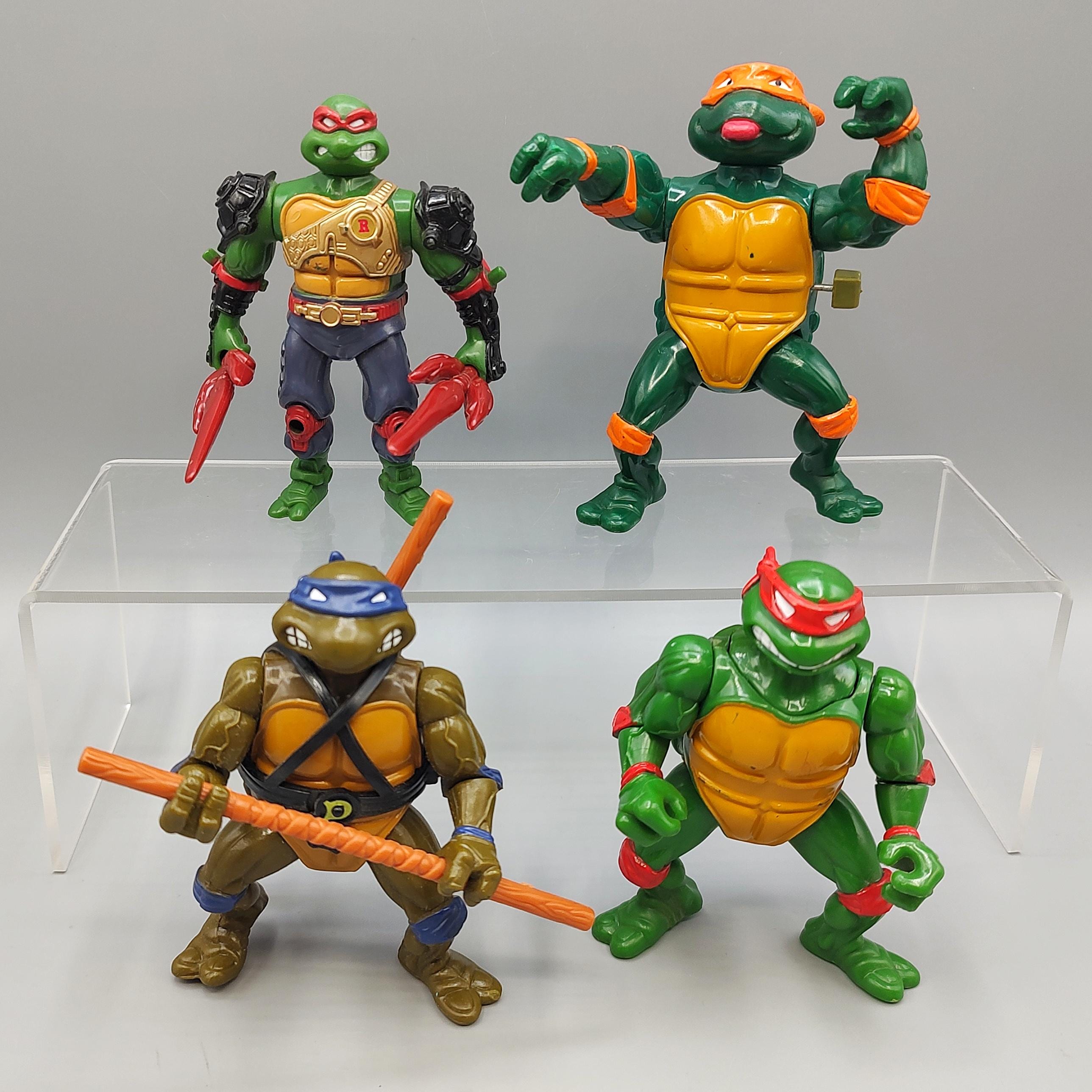 Vintage TMNT / Teenage Mutant Ninja Turtles Action Figure / Metal
