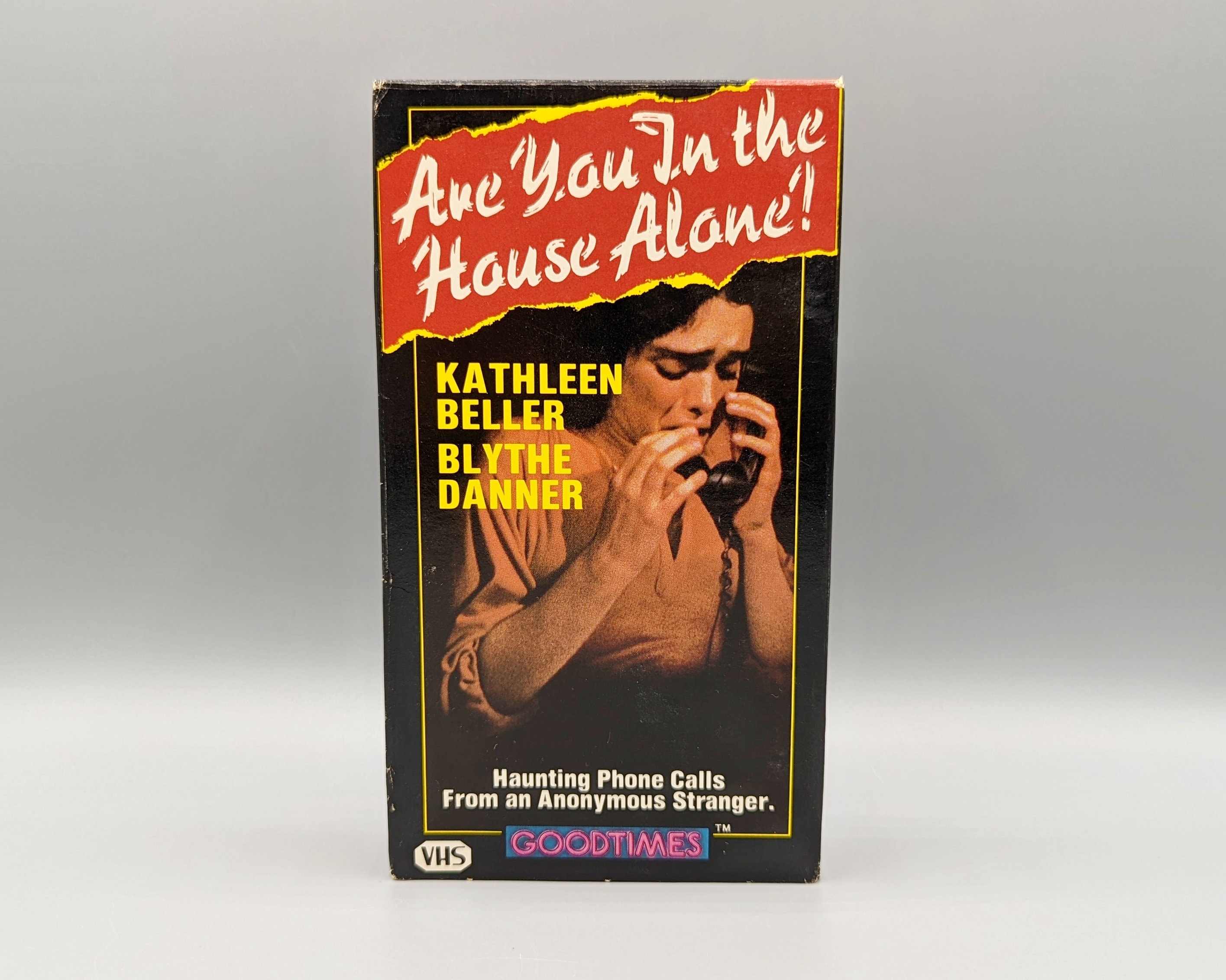 Are You in the House Alone VHS Goodtimes Home Video / Horror Etsy