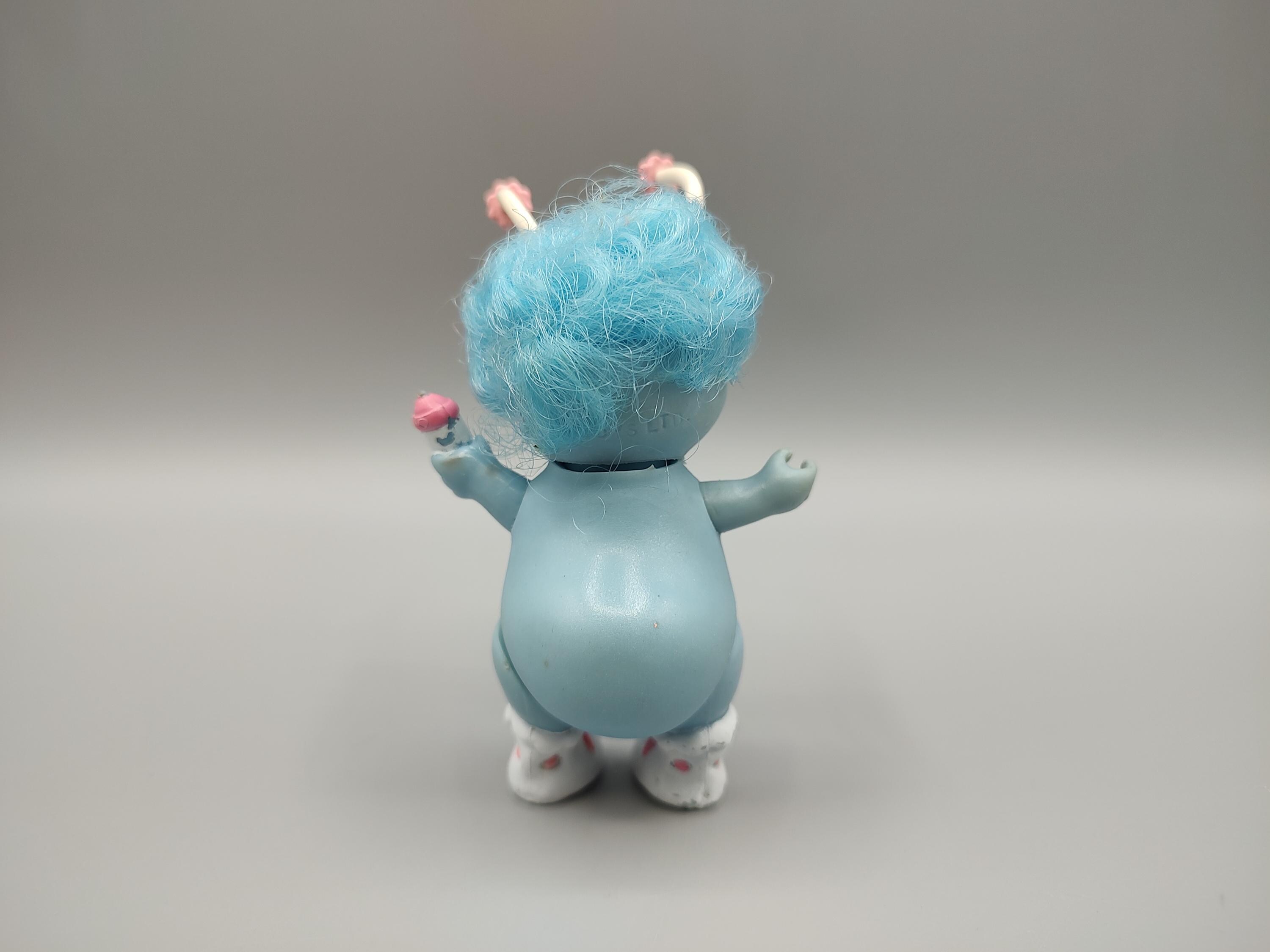 Vintage Blinkins Baby Twinkle Bug LJN Toys 1985 Blue 4 Inch