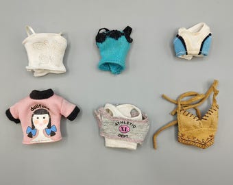 Vintage Bratz Doll Clothing / Retro Fashion Clothes Accessory / T Shirt Top Tee Blouse Vest Tank Top / Strut It