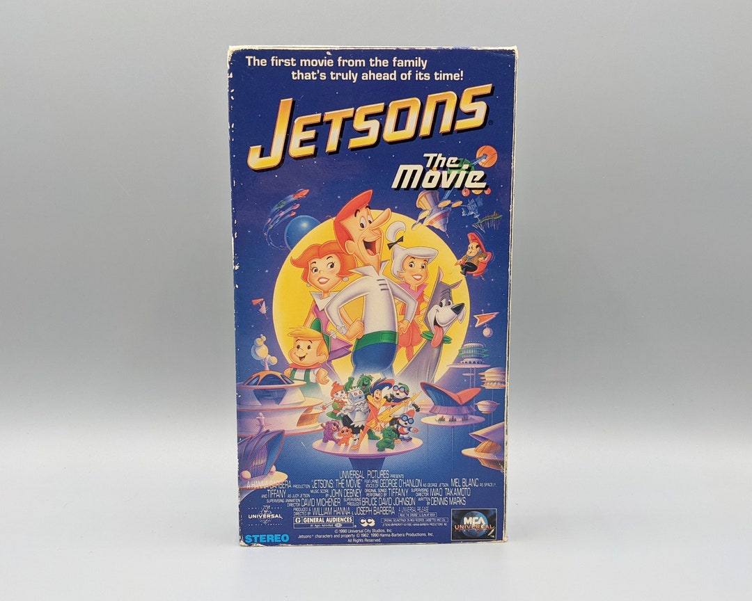 Jetsons the Movie 1990 / Video VHS Tape / Movie Cartoons / Etsy