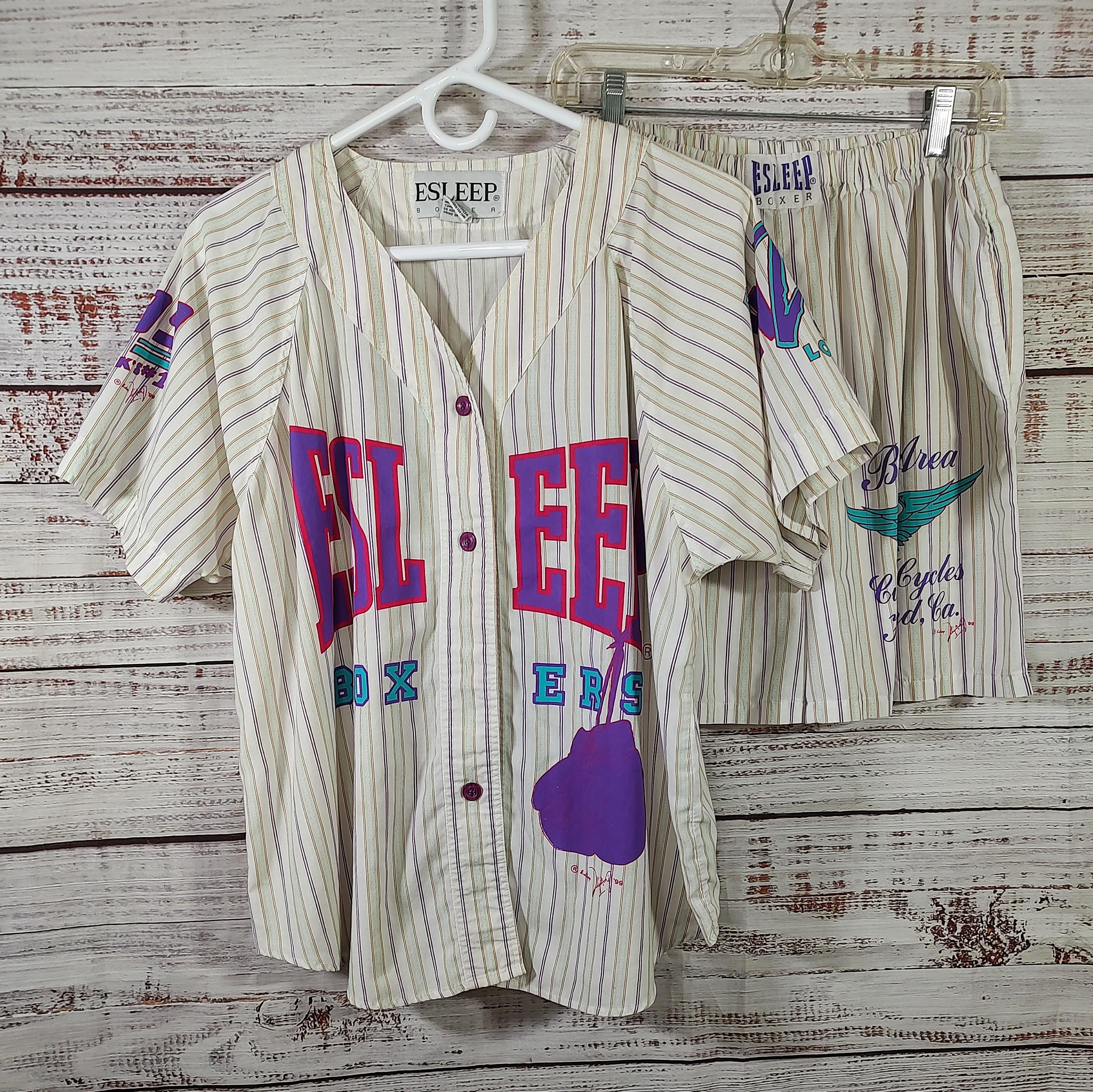 Vintage Esleep Boxers Set / Shirt Pant Short Set / Pajama Set 
