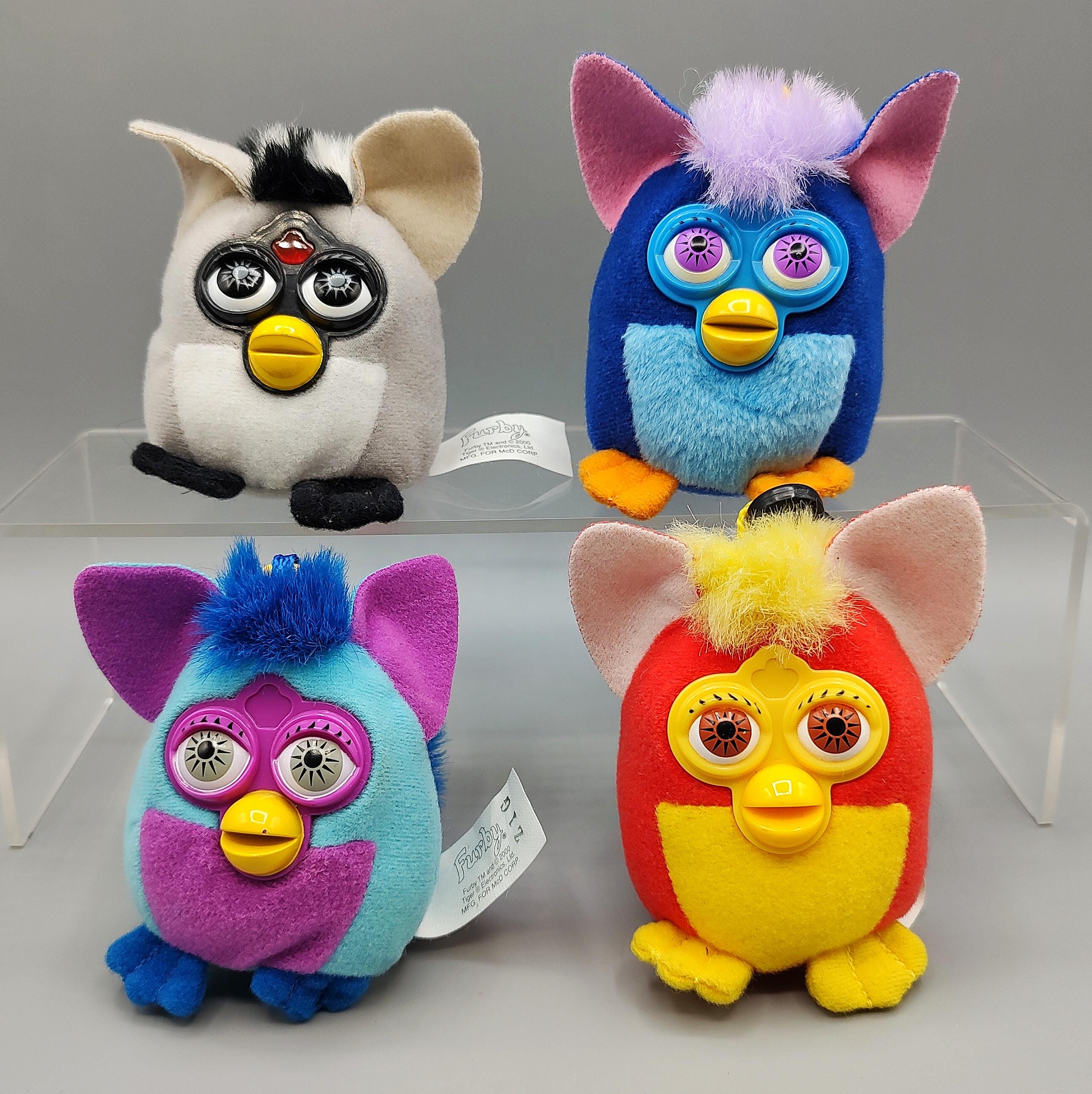 Vintage 1990s Furby Plush Clip / Mcdonalds Happy Meal Prize
