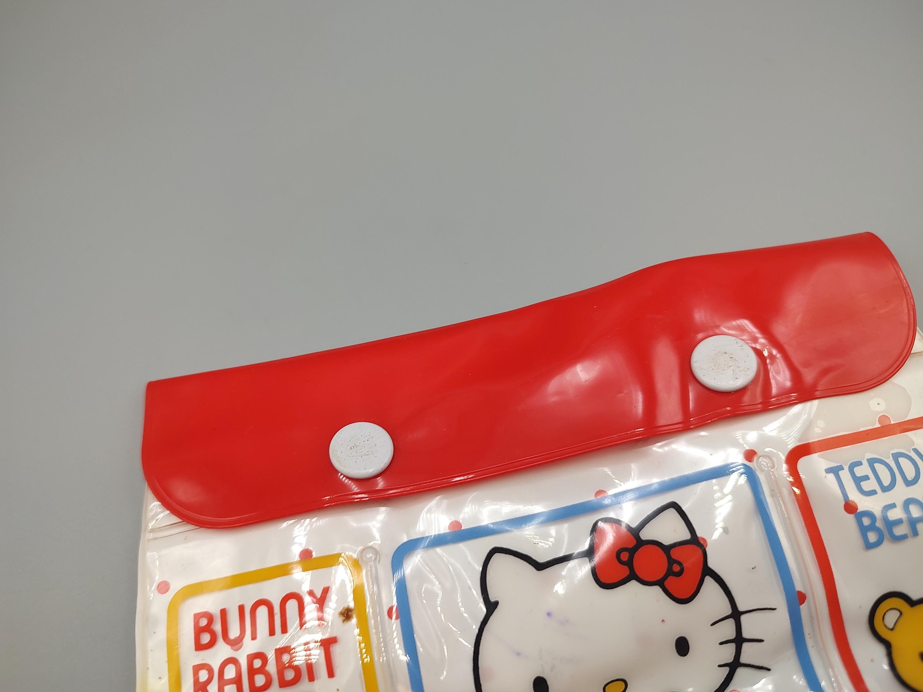 Vintage 1976 Made in Japan Hello Kitty Vinyl Pouch Sanrio / Retro