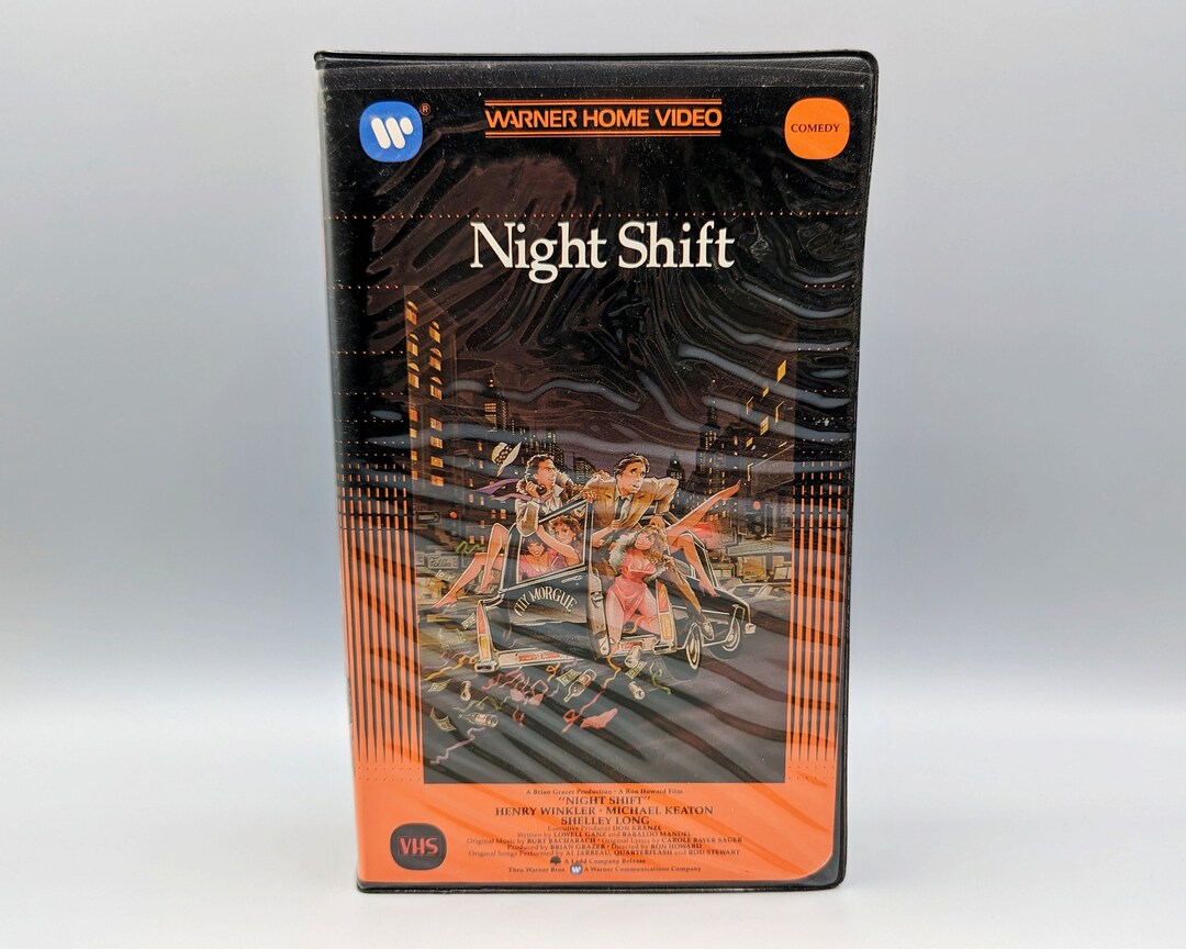 Night Shift Warner Home Video VHS / Vintage Video VHS Tape