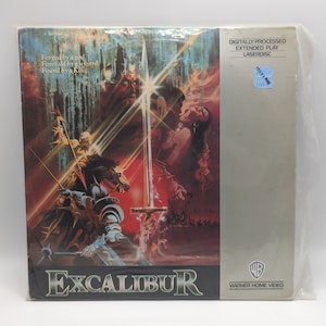 Excalibur Laserdisc LD / Laser Disk / Stereo Extended Play / Retro Vintage