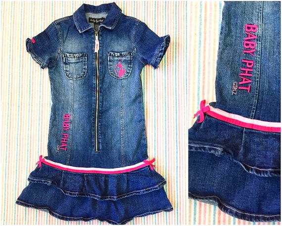 baby phat denim dress