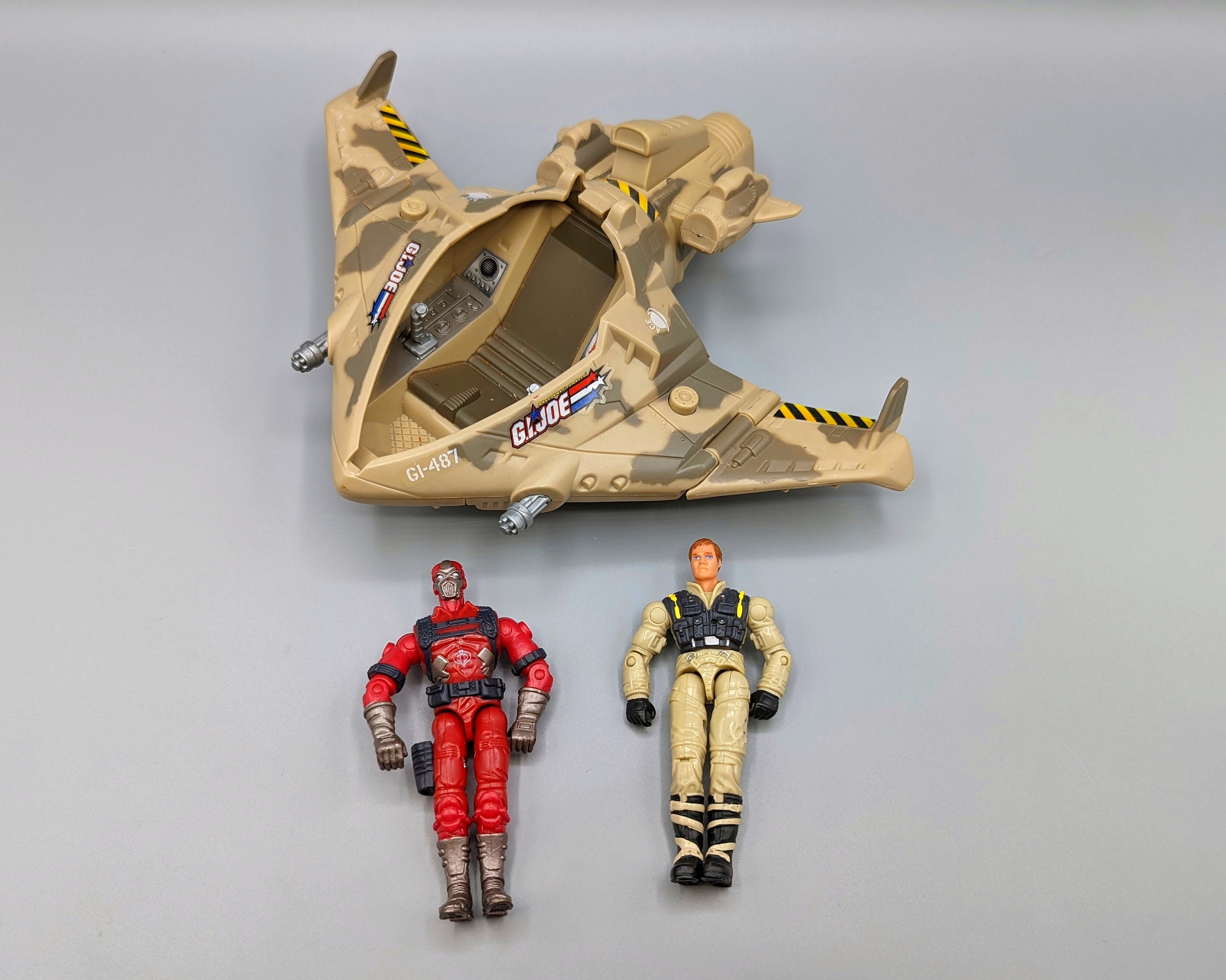 Vintage GI Joe Mini Plane Drone GI.487 Warship Hasbro Toy / Etsy