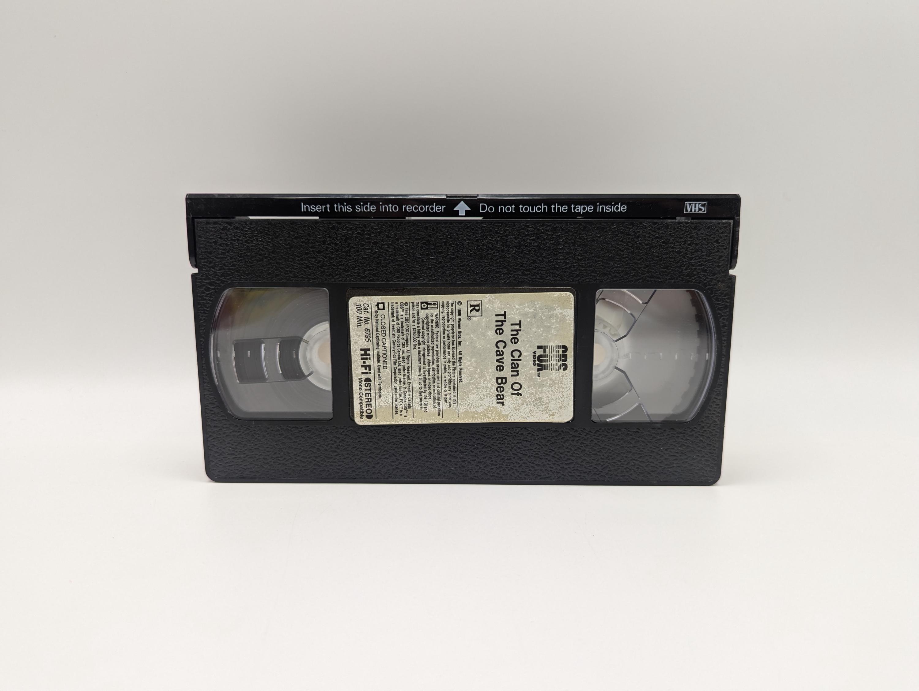 The Clan of the Cave Bear Daryl Hannah VHS / Vintage Video VHS