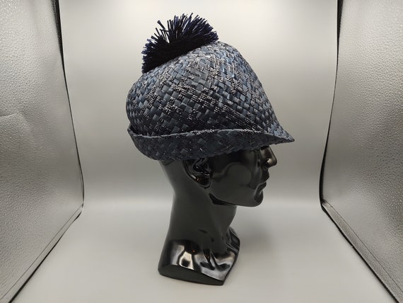 Vintage Woven Hat / 1950s 50s / Dress Hat / Fancy… - image 4