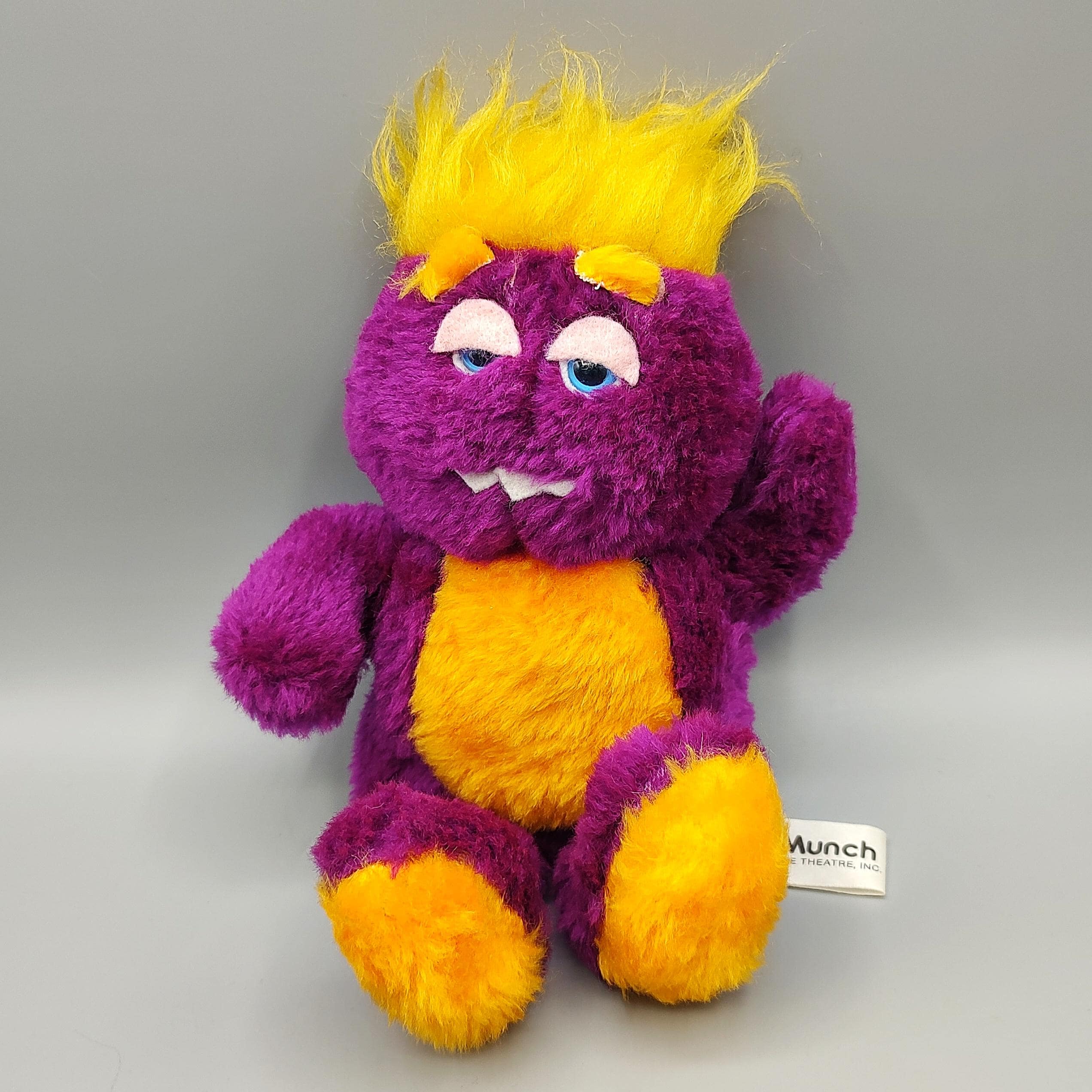 Vintage Chuck E. Cheese's Pizza Time Theater Mr. Munch Purple
