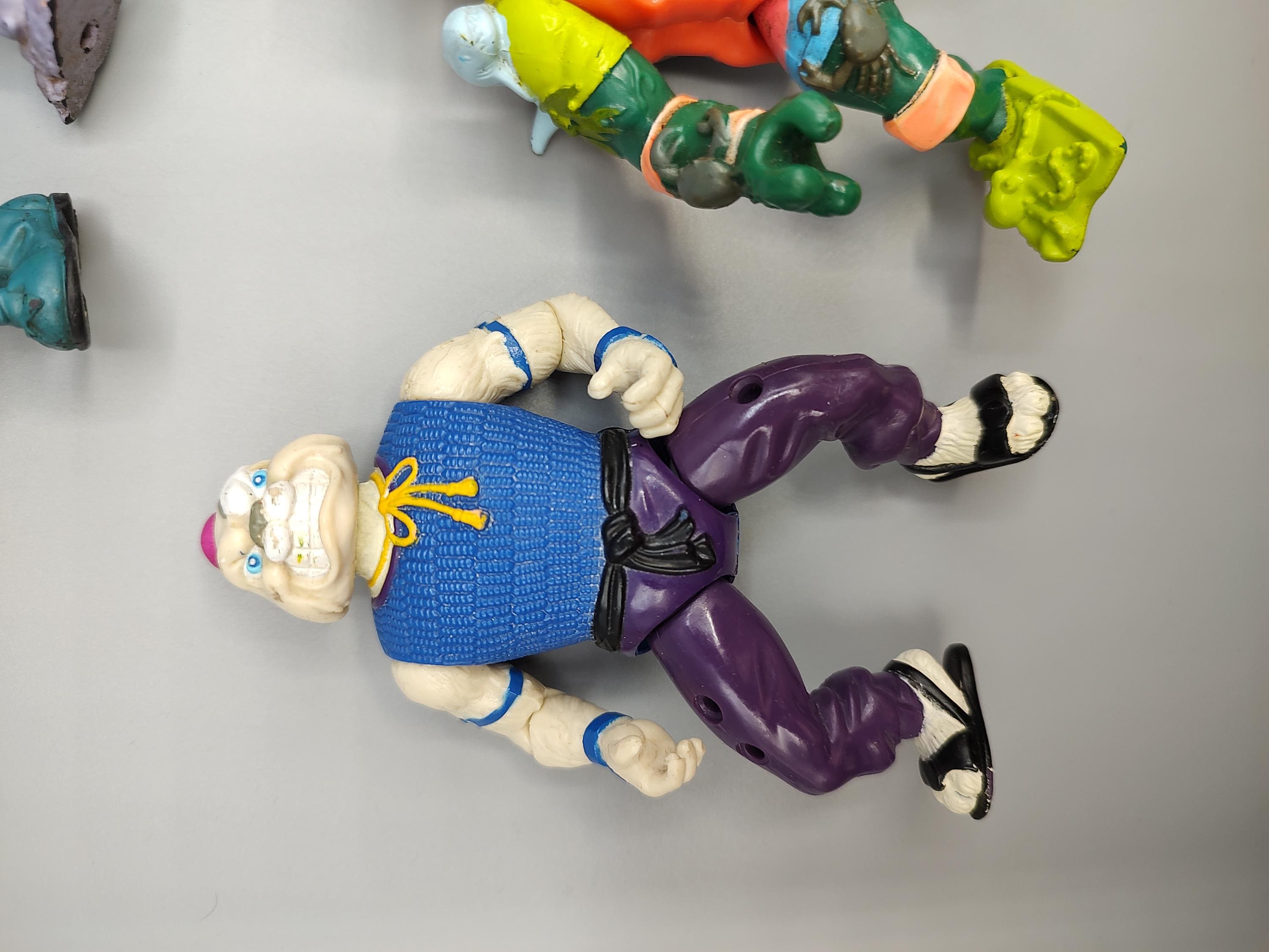PARTS LOT of 7 / Vintage Teenage Mutant Ninja Turtles / TMNT Retro
