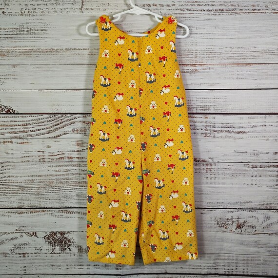 Toddler Vintage Corduroy Overalls / 1970s 70s Ove… - image 1