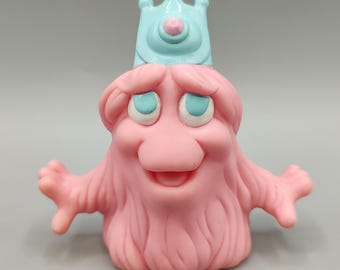 Vintage My Little Pony Wishful Princess Royal Blue's Bushwoolie Friend Generation 1 G1 1980s 80s / Retro My Little Pony / Toy Vintage