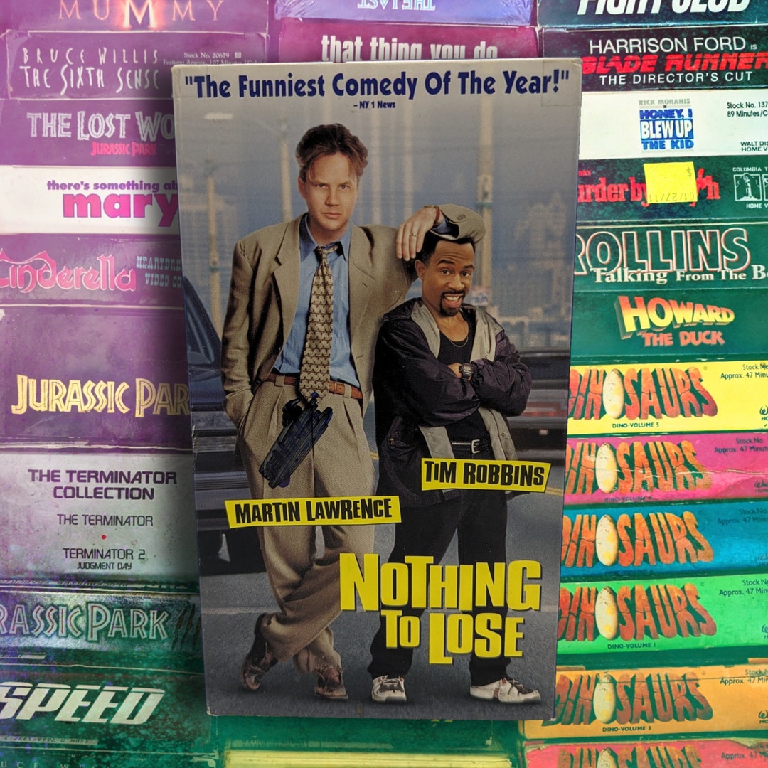 Nothing Lose Martin Lawrence Tim Robbins / Vintage Video VHS Tape ...