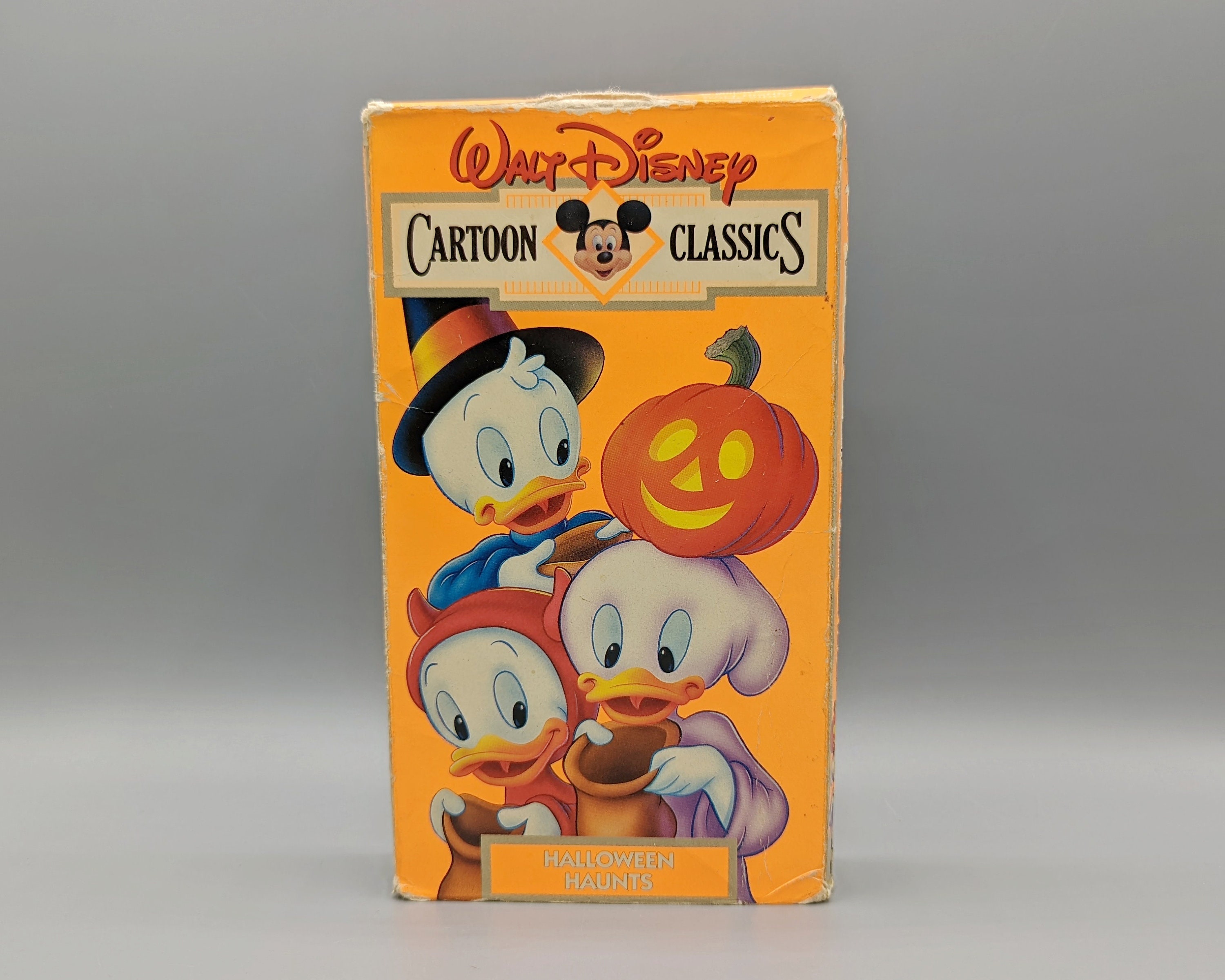 Walt Disney Cartoon Classics Halloween Haunts VHS / Vintage - Etsy