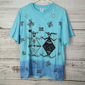 Vintage T Shirt / Puff Paint T Shirt / Retro T Shirt / Tee Shirt / Graphic Tee Shirt / Large L