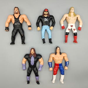 Vintage Wrestling Figure WWE WCW Action Figure / Bendems Titan