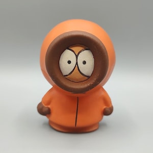 Vintage 1998 South Park Squeezies Kenny Figure / Retro 1990s 90s